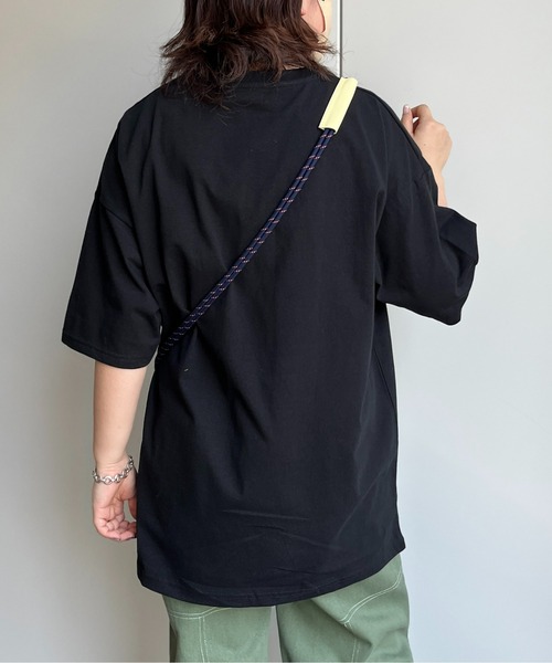 CPCM（シーピーシーエム）の「胸1ポイントヒゲサガラ刺繍T（Tシャツ/カットソー・レディース・グリーン/グレイッシュベージュ/ホワイト/ブラック/ベージュ/グリーン系その他/ホワイト系その他2/ホワイト系その他・LARGE/MEDIUM）」の20枚目の写真