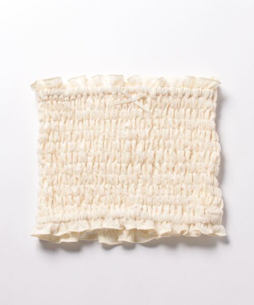 lilLilly（リルリリー）の「シャーリングベアトップス（その他トップス・レディース・ピンク/アイボリー/ブラック・FREE）」の17枚目の写真