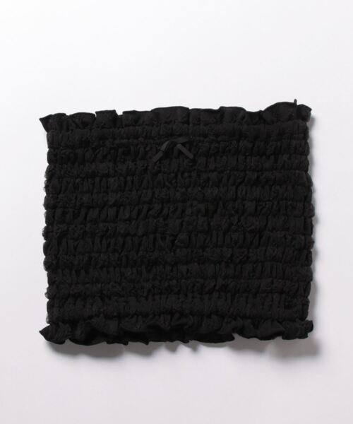 lilLilly（リルリリー）の「シャーリングベアトップス（その他トップス・レディース・ピンク/アイボリー/ブラック・FREE）」の15枚目の写真