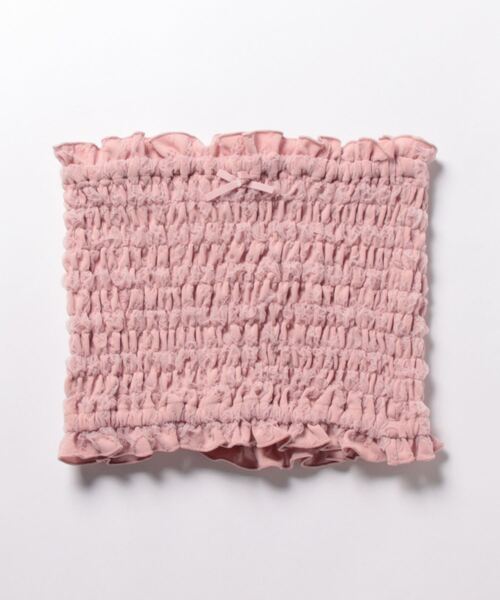 lilLilly（リルリリー）の「シャーリングベアトップス（その他トップス・レディース・ピンク/アイボリー/ブラック・FREE）」の16枚目の写真