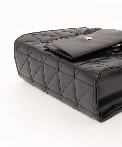 Jasmine Grandiflorum（ジャスミングランディフローラム）の「PUレザーミニショルダーバッグ（ハンドバッグ・レディース・パープル/グリーン/ホワイト/ブラック/イエロー・FREE）」の7枚目の写真