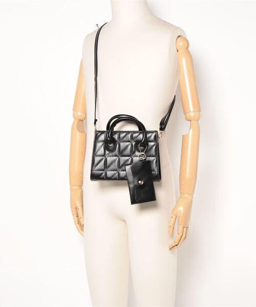 Jasmine Grandiflorum（ジャスミングランディフローラム）の「PUレザーミニショルダーバッグ（ハンドバッグ・レディース・パープル/グリーン/ホワイト/ブラック/イエロー・FREE）」の9枚目の写真