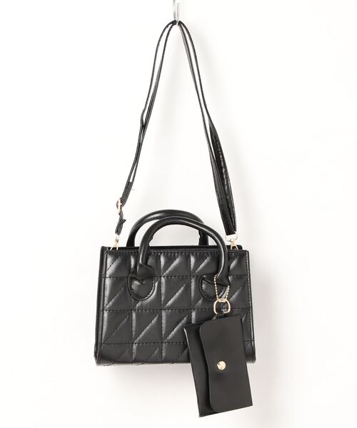 Jasmine Grandiflorum（ジャスミングランディフローラム）の「PUレザーミニショルダーバッグ（ハンドバッグ・レディース・パープル/グリーン/ホワイト/ブラック/イエロー・FREE）」の11枚目の写真