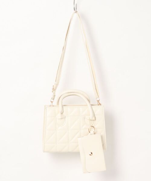 Jasmine Grandiflorum（ジャスミングランディフローラム）の「PUレザーミニショルダーバッグ（ハンドバッグ・レディース・パープル/グリーン/ホワイト/ブラック/イエロー・FREE）」の10枚目の写真