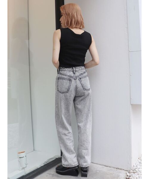 MURUA（ムルーア）の「パイピングラインタンク（タンクトップ・レディース・ブラック/カーキ・FREE）」の8枚目の写真