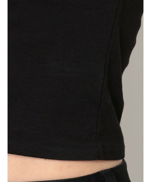 MURUA（ムルーア）の「パイピングラインタンク（タンクトップ・レディース・ブラック/カーキ・FREE）」の18枚目の写真