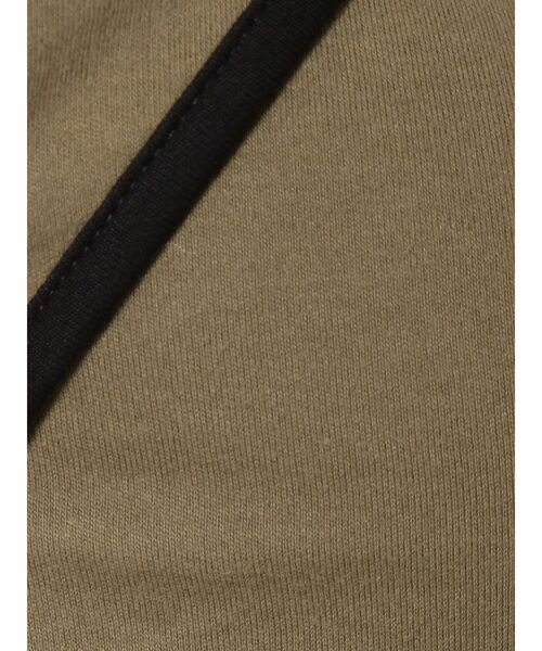 MURUA（ムルーア）の「パイピングラインタンク（タンクトップ・レディース・ブラック/カーキ・FREE）」の20枚目の写真