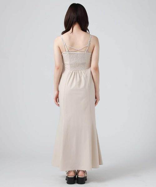 archives（アルシーヴ）の「パイピングシアーブラウス＋キャミワンピースｓｅｔ（ワンピース・レディース・ブラック/ベージュ/アイボリー・MEDIUM）」の18枚目の写真