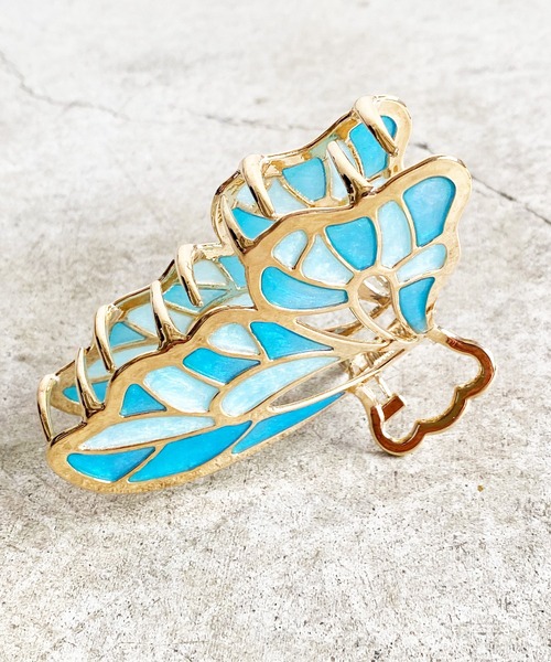 マーズ　バタフライ　蝶　バレッタ LILY BROWN × ANNA SUI】バタフライバレッタ(ヘッドアクセサリー