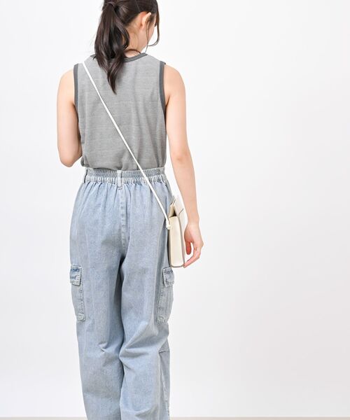 rps（アールピーエス）の「ジャガードタンクトップ（タンクトップ・レディース・ブラック/ブルーグリーン/グレー/グリーン系その他/モカ/ラベンダー/グリーン・フリー）」の10枚目の写真