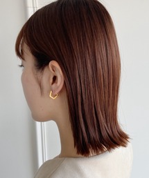 【サージカルステンレス】ペンタゴンフープピアス