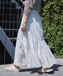 CIAOPANIC TYPY | ドロストギャザーコットンボイルボリュームスカート(スカート)