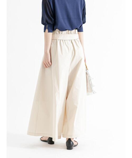 Te chichi（テチチ）の「共ベルト付タックガウチョパンツ（その他パンツ・レディース・ベージュ/カーキ/ネイビー・F）」の12枚目の写真