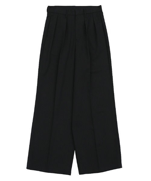 select MOCA（セレクトモカ）の「ダブルタックツイルスラックス（スラックス・レディース・ベージュ/ブラック/アイボリー・SMALL/MEDIUM）」の22枚目の写真