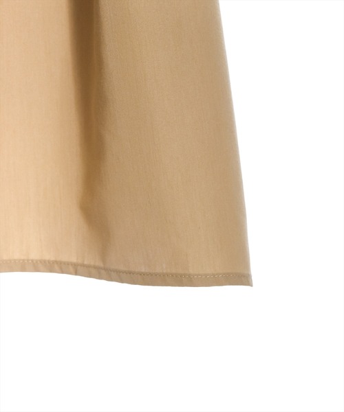 clear(クリア)の「ノースリーブギャザーデザインワンピース≪STAY MOTION≫(ワンピース・レディース・キャメル/ブラック・F)」の5枚目の写真