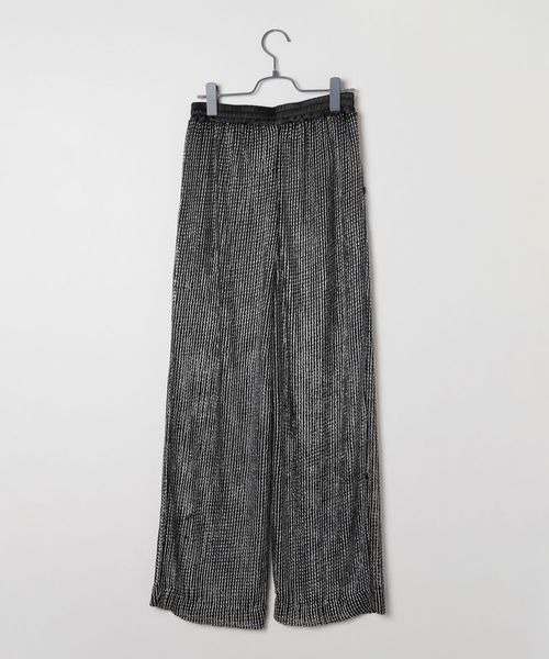 JEANASIS（ジーナシス）の「グロッシーハクプリントメッシュパンツ/965902（その他パンツ・レディース・ブラック系その他/ホワイト系その他/ブラウン系その他・FREE）」の11枚目の写真