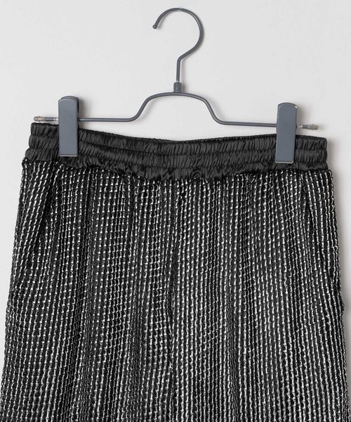 JEANASIS（ジーナシス）の「グロッシーハクプリントメッシュパンツ/965902（その他パンツ・レディース・ブラック系その他/ホワイト系その他/ブラウン系その他・FREE）」の12枚目の写真