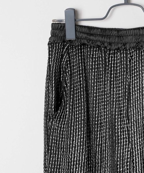 JEANASIS（ジーナシス）の「グロッシーハクプリントメッシュパンツ/965902（その他パンツ・レディース・ブラック系その他/ホワイト系その他/ブラウン系その他・FREE）」の13枚目の写真