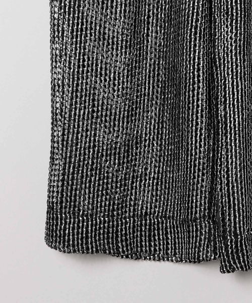 JEANASIS（ジーナシス）の「グロッシーハクプリントメッシュパンツ/965902（その他パンツ・レディース・ブラック系その他/ホワイト系その他/ブラウン系その他・FREE）」の14枚目の写真