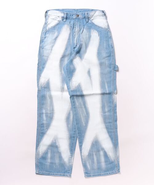 Wrangler（ラングラー）の「Wrangler/ラングラー【WRAPID TRANSIT/ラピッドトランジット】カラバリ豊富/ワイドルーズデニムパンツ ペインターデニムパンツ【ユニセックス】（デニムパンツ・メンズ・ブラック/ネイビー/ブラウン/インディゴブルー/ブルー/マスタード/グリーン/アイボリー/ライトインディゴブルー/ブルー系その他/ブルーグリーン/ブルー系その他2・X-SMALL/SMALL/X-LARGE/MEDIUM/LARGE）」の11枚目の写真