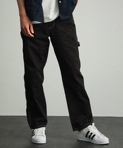 Wrangler/ラングラー【WRAPID TRANSIT/ラピッドトランジット】カラバリ豊富/ワイドルーズデニムパンツ ペインターデニムパンツ【ユニセックス】（デニムパンツ）｜Wrangler（ラングラー） 6,930円