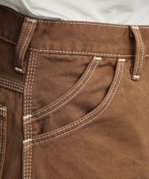 Wrangler（ラングラー）の「Wrangler/ラングラー【WRAPID TRANSIT/ラピッドトランジット】カラバリ豊富/ワイドルーズデニムパンツ ペインターデニムパンツ【ユニセックス】（デニムパンツ・メンズ・ブラック/ネイビー/ブラウン/インディゴブルー/ブルー/マスタード/グリーン/アイボリー/ライトインディゴブルー/ブルー系その他/ブルーグリーン/ブルー系その他2・X-SMALL/SMALL/X-LARGE/MEDIUM/LARGE）」の15枚目の写真