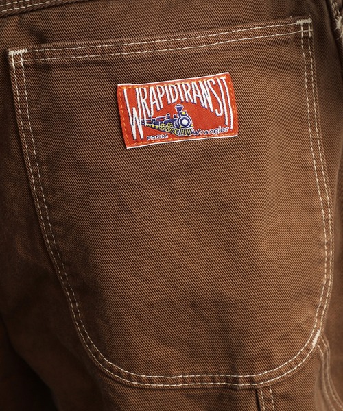 Wrangler（ラングラー）の「Wrangler/ラングラー【WRAPID TRANSIT/ラピッドトランジット】カラバリ豊富/ワイドルーズデニムパンツ ペインターデニムパンツ【ユニセックス】（デニムパンツ・メンズ・ブラック/ネイビー/ブラウン/インディゴブルー/ブルー/マスタード/グリーン/アイボリー/ライトインディゴブルー/ブルー系その他/ブルーグリーン/ブルー系その他2・X-SMALL/SMALL/X-LARGE/MEDIUM/LARGE）」の16枚目の写真