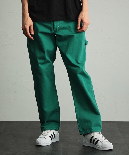 Wrangler（ラングラー）の「Wrangler/ラングラー【WRAPID TRANSIT/ラピッドトランジット】カラバリ豊富/ワイドルーズデニムパンツ ペインターデニムパンツ【ユニセックス】（デニムパンツ・メンズ・ブラック/ネイビー/ブラウン/インディゴブルー/ブルー/マスタード/グリーン/アイボリー/ライトインディゴブルー/ブルー系その他/ブルーグリーン/ブルー系その他2・X-SMALL/SMALL/X-LARGE/MEDIUM/LARGE）」の22枚目の写真