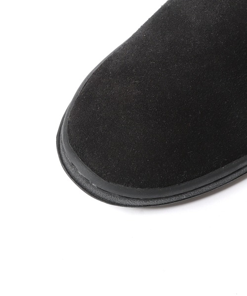 CAL O LINE（キャルオーライン）の「CAL O LINE/キャルオーライン×MANEBU/マネブ SEA SIDE SLIP ON コラボ スリッポン（スリッポン・メンズ・ブラック×ホワイト/ブラック×ブラック・43/42）」の6枚目の写真