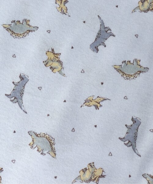 apres les cours(アプレレクール)の「フライス長袖グレコ肌着(肌着・キッズ・サックスブルー/ピンク/キナリ・70/80)」の6枚目の写真