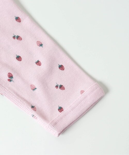 apres les cours(アプレレクール)の「フライス長袖グレコ肌着(肌着・キッズ・サックスブルー/ピンク/キナリ・70/80)」の12枚目の写真