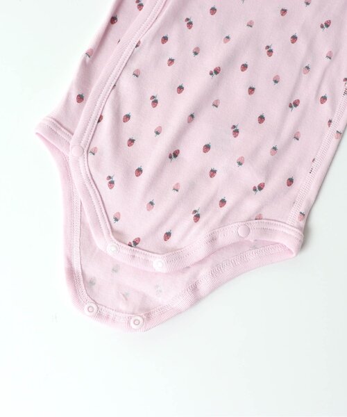 apres les cours(アプレレクール)の「フライス長袖グレコ肌着(肌着・キッズ・サックスブルー/ピンク/キナリ・70/80)」の13枚目の写真