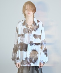 ADRER(Ah[)dolman sleeve open color shirt / h}X[uI[vJ[Vc(Vc/uEX)