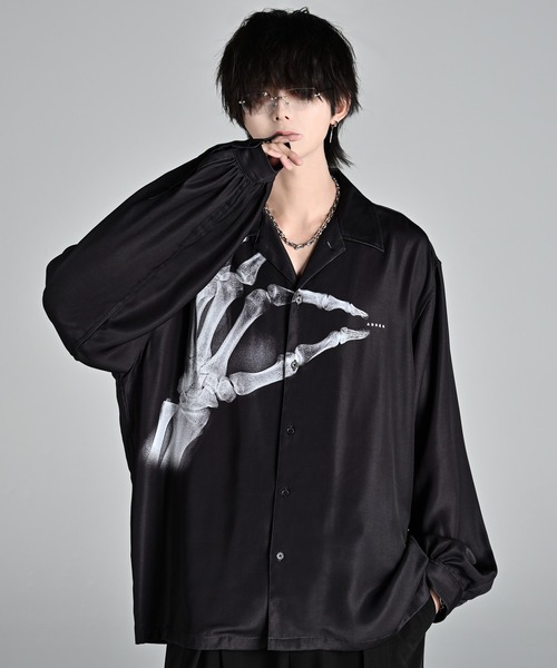 Harami様 dolman sleeve open color shirt / ドルマンスリーブオープンカラー