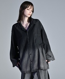 ADRER(Ah[)dolman sleeve open color shirt / h}X[uI[vJ[Vc(Vc/uEX)