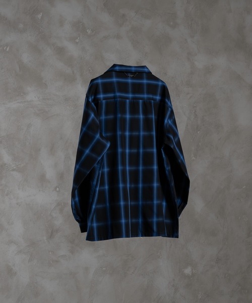 ★LB-03★MLBエンブレム★ドルマンオープンシャツ★シースルー★black セール】dolman sleeve open color shirt / ドルマンスリーブオープン