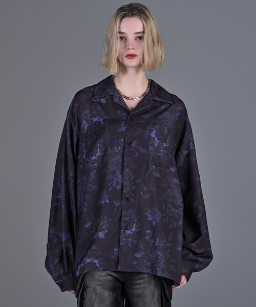 【未使用級】ADORE ギャザードルマンスリーブブラウス全開ファスナー紺 M 未使用級】ADORE ギャザードルマンスリーブブラウス全開ファスナー紺 M