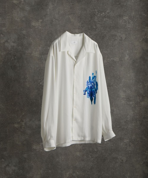 セール】dolman sleeve open color shirt / ドルマンスリーブオープン 