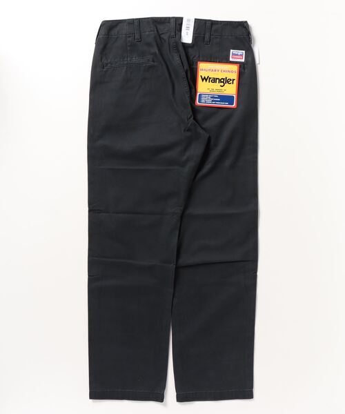 Wrangler(ラングラー)の「WRANGLER ラングラー ミリタリートラウザーパンツ(チノパンツ・メンズ・ブラック・S/M/L/XL)」の4枚目の写真