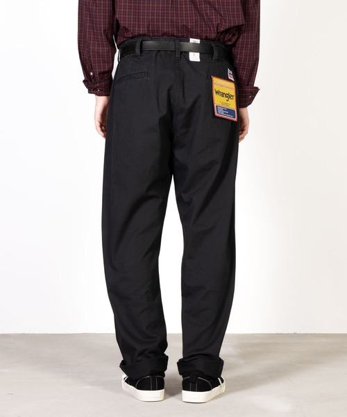 Wrangler(ラングラー)の「WRANGLER ラングラー ミリタリートラウザーパンツ(チノパンツ・メンズ・ブラック・S/M/L/XL)」の5枚目の写真