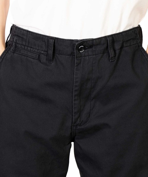 Wrangler(ラングラー)の「WRANGLER ラングラー ミリタリートラウザーパンツ(チノパンツ・メンズ・ブラック・S/M/L/XL)」の3枚目の写真