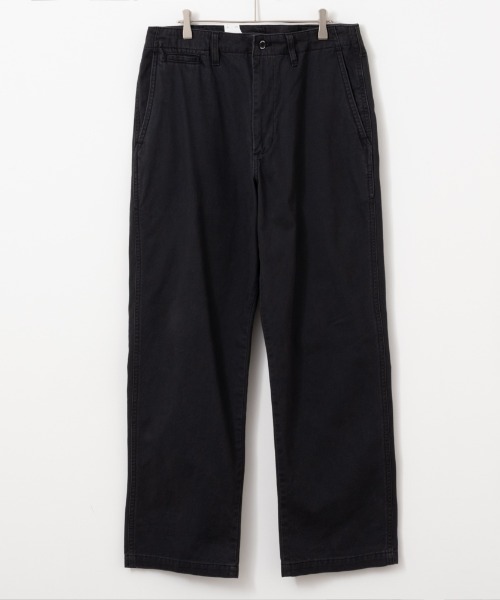 Wrangler(ラングラー)の「WRANGLER ラングラー ミリタリートラウザーパンツ(チノパンツ・メンズ・ブラック・S/M/L/XL)」の10枚目の写真