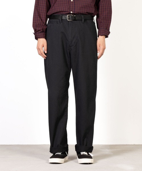 Wrangler(ラングラー)の「WRANGLER ラングラー ミリタリートラウザーパンツ(チノパンツ・メンズ・ブラック・S/M/L/XL)」の11枚目の写真