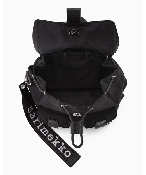 marimekko(マリメッコ)の「【ノベルティ付】 Solid / Everything Backpack S backpack 《ZOZO限定》(バックパック/リュック・レディース・ブラック・FREE)」の2枚目の写真