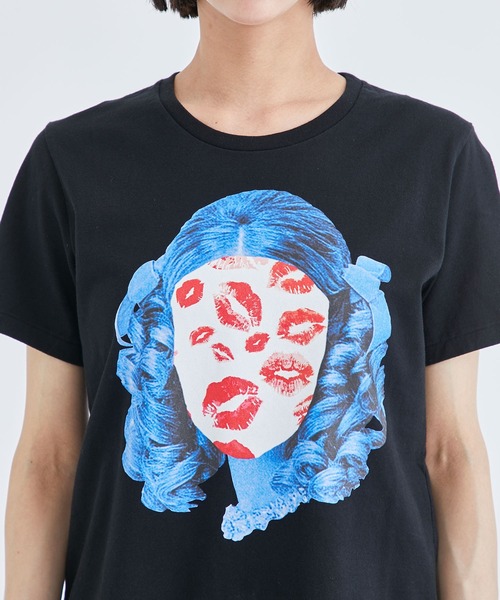 UNDERCOVER 半袖Tシャツ キスプリント UNDERCOVER（アンダーカバー）の「【UNDERCOVER/アンダーカバー