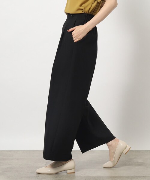 grove(グローブ)の「◆さらりとした履き心地が快適なワイドパンツ(その他パンツ・レディース・ブラック/ナチュラル/オレンジ・02/03/01/04/05)」の8枚目の写真