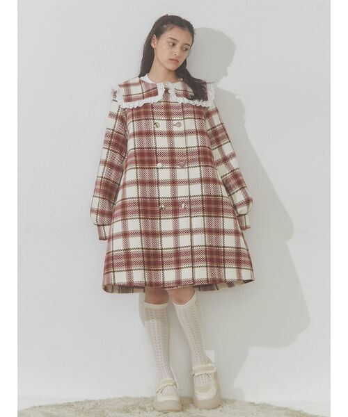 merry jenny（メリージェニー）の「チェックセーラーカラーAライン