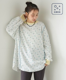 Tシャツ/カットソー（ホワイト/白色系・花柄・ボタニカル柄