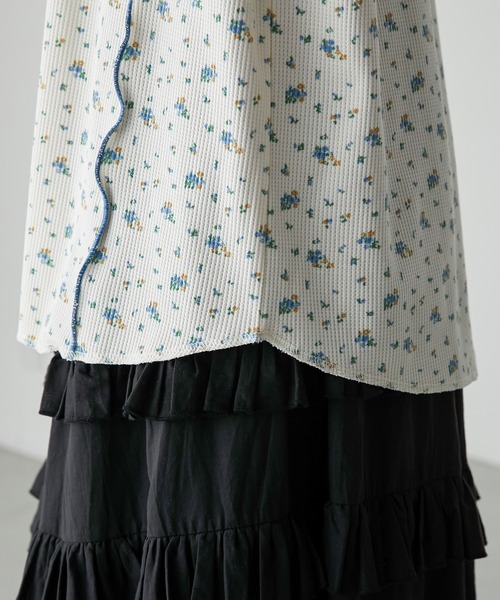 forksy.（フォルクシー）の「【forksy.】小花柄ワッフルメロー