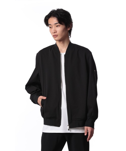 ATTACHMENT PE ハイカウントダブルクロス スリムフィットMA-1